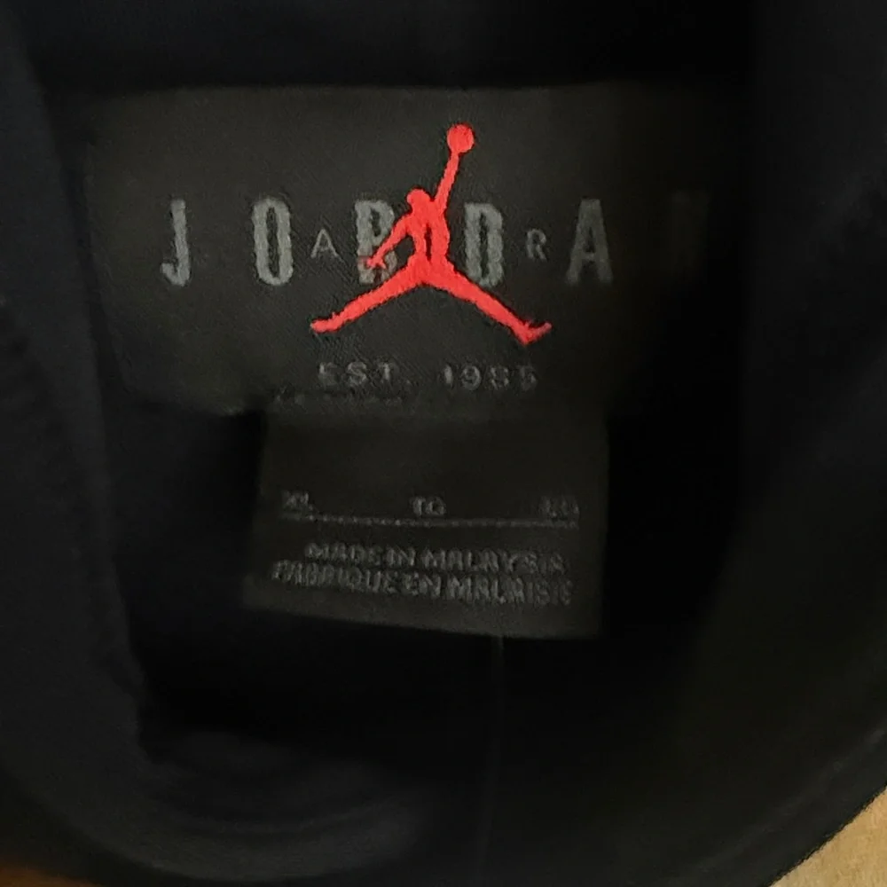 Jordan Multi Sport Chimney Black Graphic Hoodie Size XL